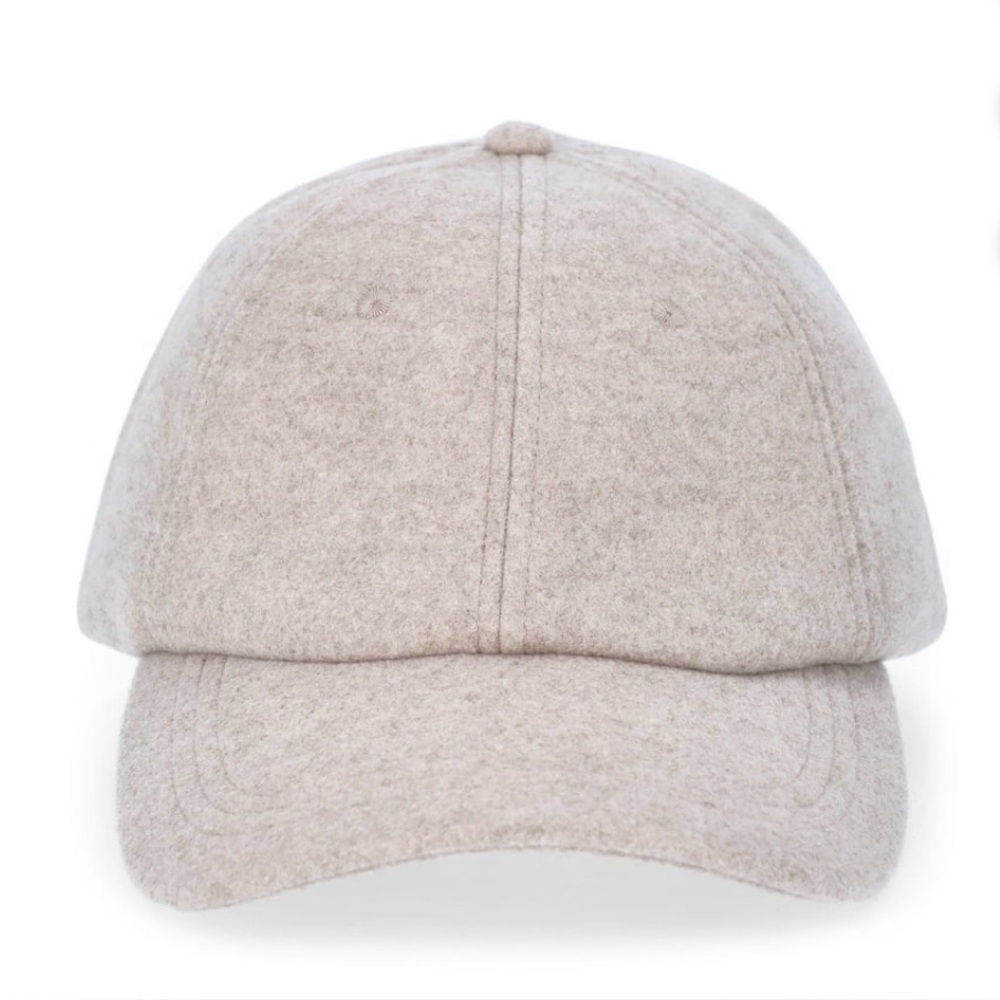 NWT Time and Tru Tan Felt Baseball Cap Adjustable Strap Women’s One Size Hat